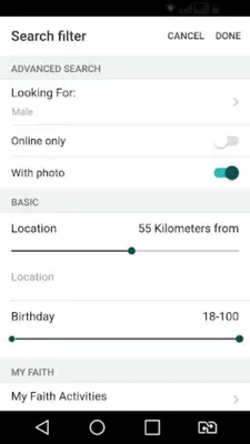 Adventist Dating android App screenshot 1